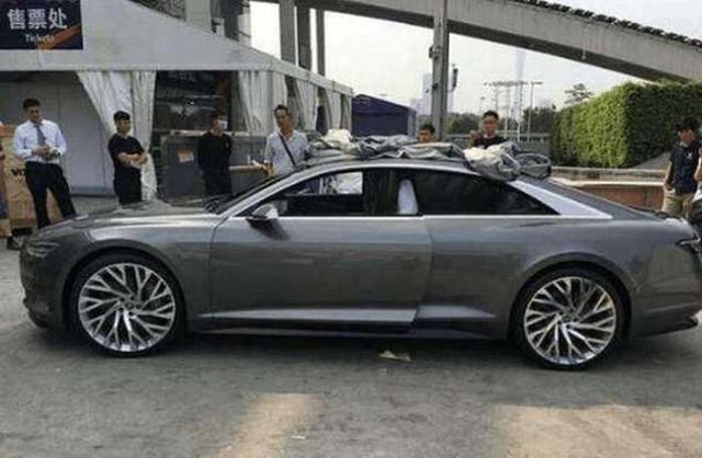 全球首臺奧迪A9進港！不輸阿斯頓馬丁，內(nèi)飾如同飛機頭等艙