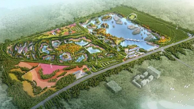 周口中心城區(qū)首個高標準濕地公園開建！這一組效果圖震撼你了嗎？